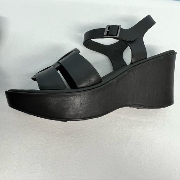 Korks by Kork-Ease Brie wedge sandals in black. New in box - Picture 8 of 10